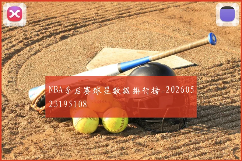 NBA季后赛球星数据排行榜_20260523195108