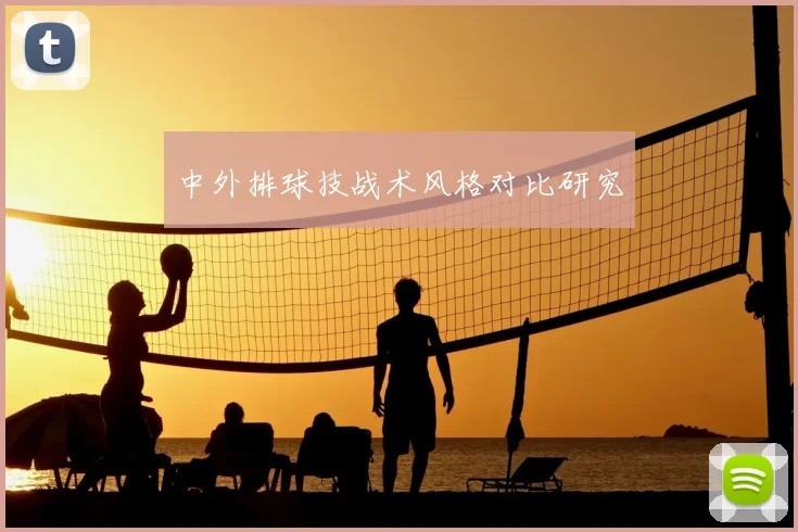 中外排球技战术风格对比研究